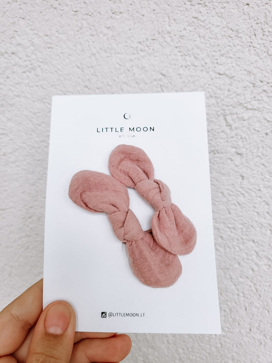 Plaukų gumytės Pink Muslin
