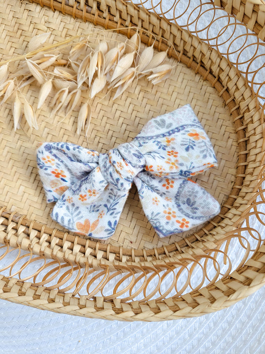 Galvajuostė arba Segtukas| Print Bow Maxi