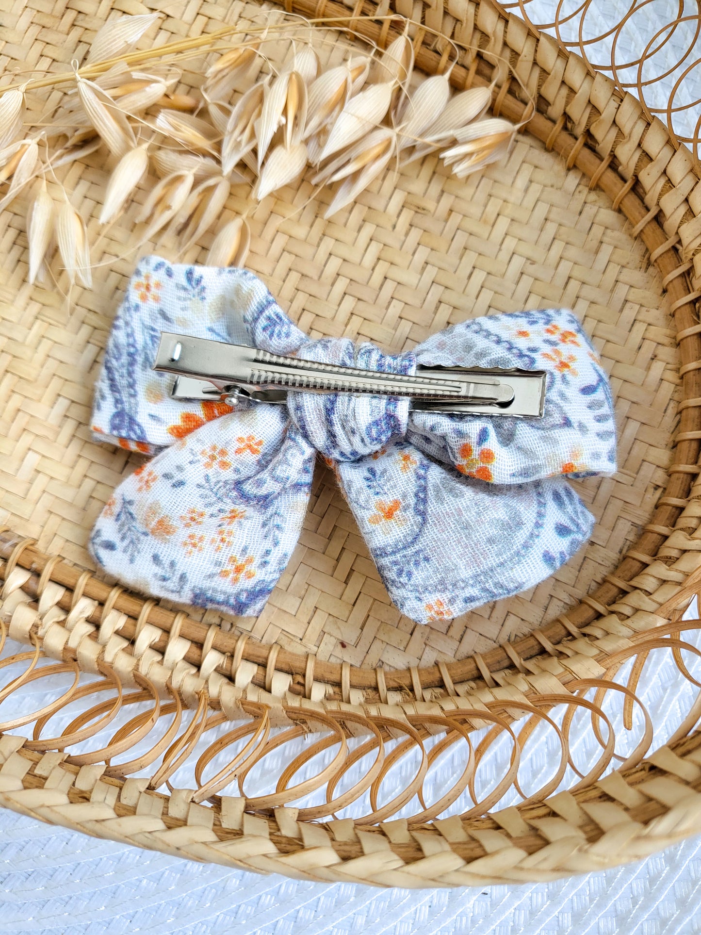 Galvajuostė arba Segtukas| Print Bow Maxi