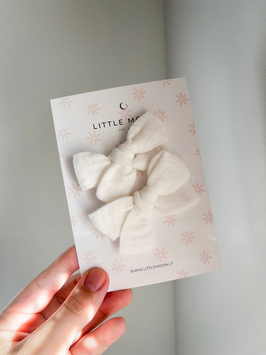Plaukų gumytės arba segtukai | White Daisy Midi