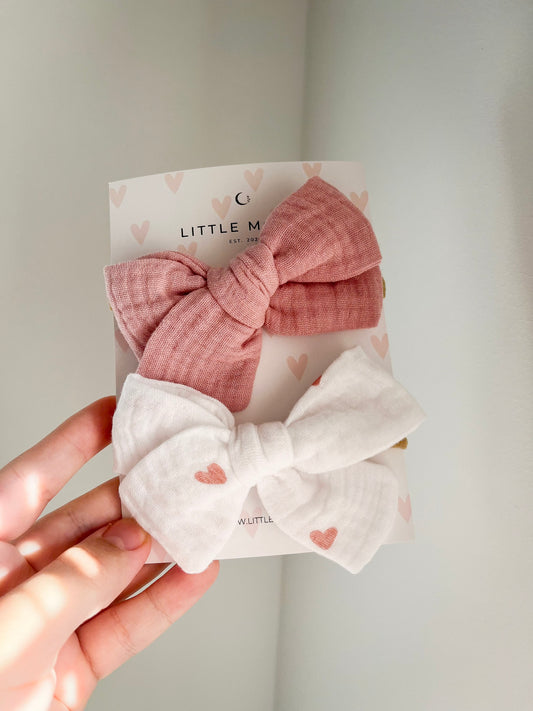 Galvajuosčių rinkinys | Daisy Pink Heart Maxi