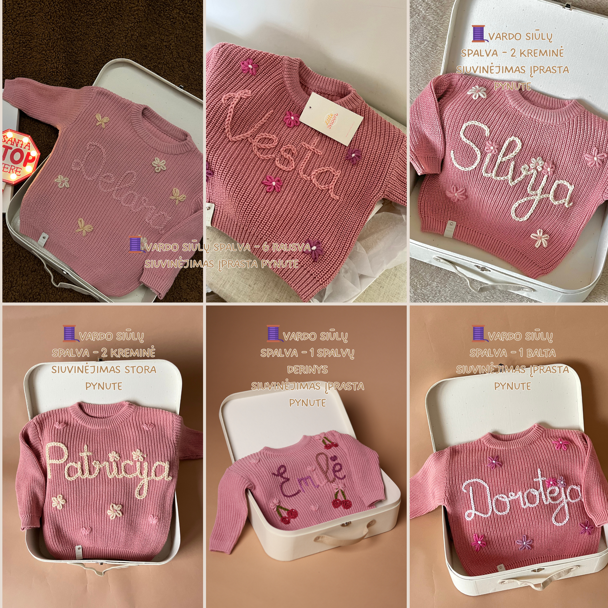 vardo megztukas personalizuotas vaikams