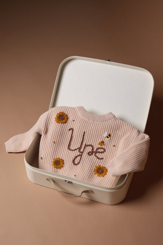 Personalizuotas vaikiškas megztukas su vardu