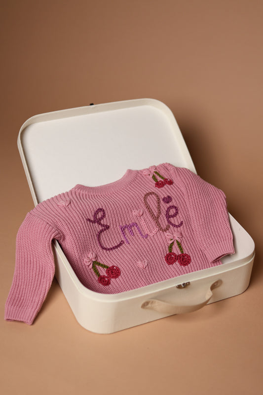 Personalizuotas vaikiškas megztukas su vardu