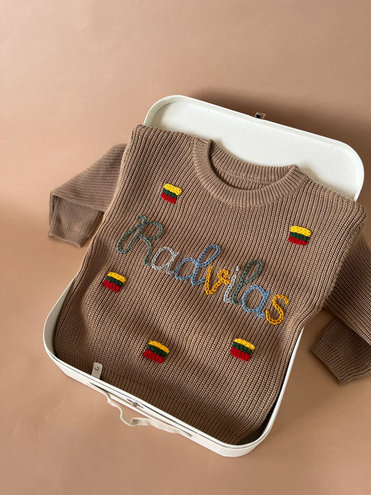 Vardinis megztukas RUDAS