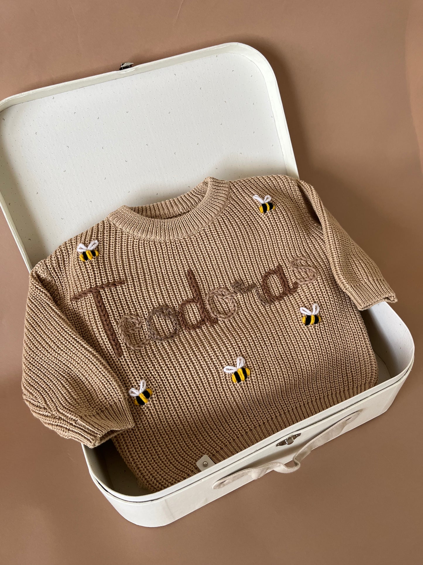 Personalizuotas vaikiškas megztukas su vardu